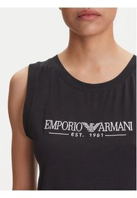 Emporio Armani Underwear Bluzka EW000410 AF10881 UC001 Czarny Regular Fit. Kolor: czarny. Materiał: bawełna #4