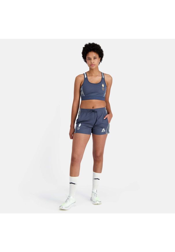 Biustonosz dla kobiet Le Coq Sportif Training N° 1. Kolor: niebieski