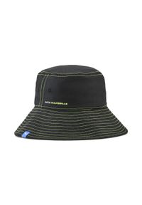 Puma - Kapelusz typu bucket Olympique Marsylia FASTER PUMA Black White. Kolor: czarny, biały, wielokolorowy. Materiał: materiał