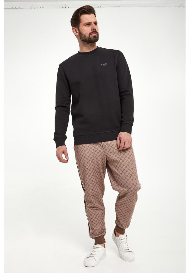 JOOP! Jeans - Bluza męska crewneck Salazar JOOP! JEANS. Materiał: bawełna. Wzór: nadruk