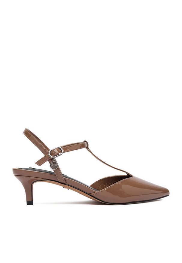 Czółenka Nine West. Kolor: brązowy