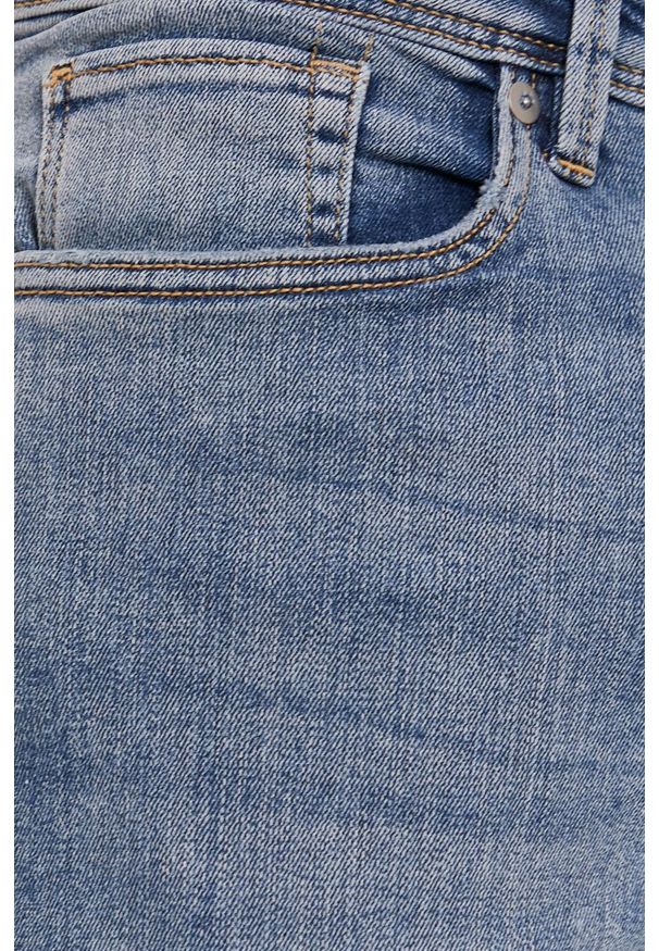 Selected - Szorty jeansowe. Okazja: na co dzień. Kolor: niebieski. Materiał: jeans. Styl: casual