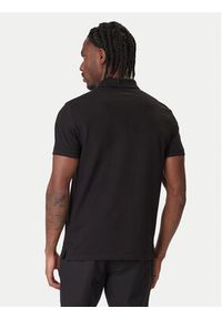 Calvin Klein Polo LV04LC254G Czarny Slim Fit. Typ kołnierza: polo. Kolor: czarny. Materiał: bawełna #3