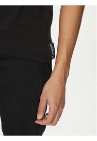 Plein Sport T-Shirt SAEC MTK8008 STE001N Czarny Regular Fit. Kolor: czarny. Materiał: bawełna. Styl: sportowy #3