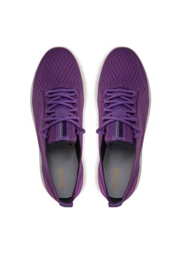 Geox Sneakersy D Spherica D15NUA 06K22 C8000 Fioletowy. Kolor: fioletowy. Materiał: mesh, materiał