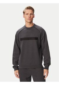 Hugo - HUGO Bluza Dalim 50563104 Szary ciemny Regular Fit. Kolor: szary. Materiał: bawełna #1