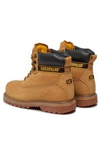 CAT Footwear Trapery Holton 708214 Brązowy. Kolor: brązowy. Materiał: skóra #5