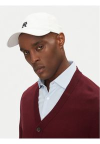 TOMMY HILFIGER - Tommy Hilfiger Czapka z daszkiem Imd Color 6 Panel AM0AM13542 Biały. Kolor: biały. Materiał: materiał, bawełna