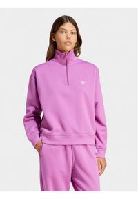 Adidas - adidas Bluza Essentials IR5941 Różowy Loose Fit. Kolor: różowy. Materiał: bawełna