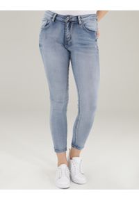 Unisono - JEANSY Z BAWEŁNĄ. Materiał: bawełna, jeans. Wzór: gładki. Styl: klasyczny