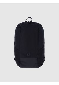 4f - Plecak miejski (20 L) z kieszenią na laptop - czarny. Kolor: czarny. Materiał: materiał, syntetyk. Wzór: gładki. Styl: casual, elegancki