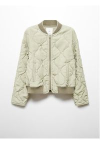 mango - Mango Kurtka bomber Hawai 67054785 Zielony Relaxed Fit. Kolor: zielony. Materiał: wiskoza #4