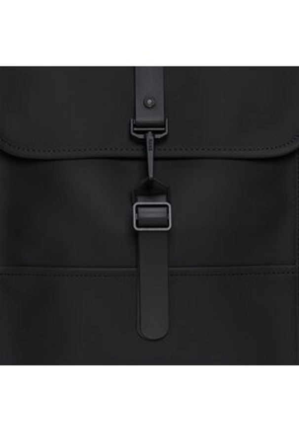 Rains Plecak Backpack Mini W3 13020 Czarny. Kolor: czarny. Materiał: materiał
