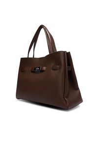 DKNY Torebka R52DAK43 Brązowy. Kolor: brązowy. Materiał: skórzane
