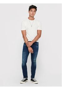 Only & Sons Jeansy Weft 22005076 Granatowy Regular Fit. Kolor: niebieski