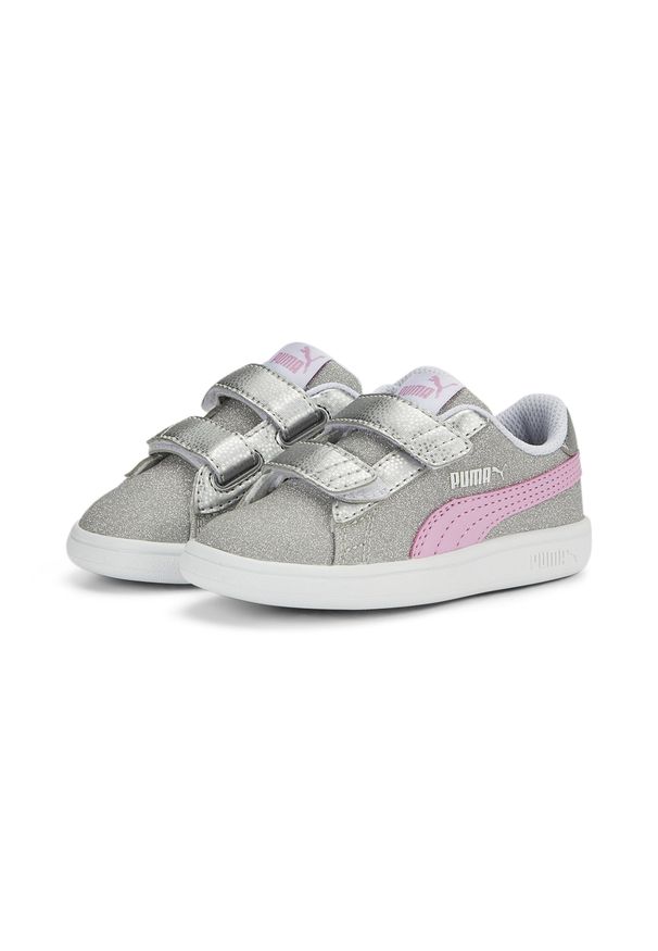 Puma Buty Smash V2 Glitz Glam V Inf 36738032. Kolor: szary