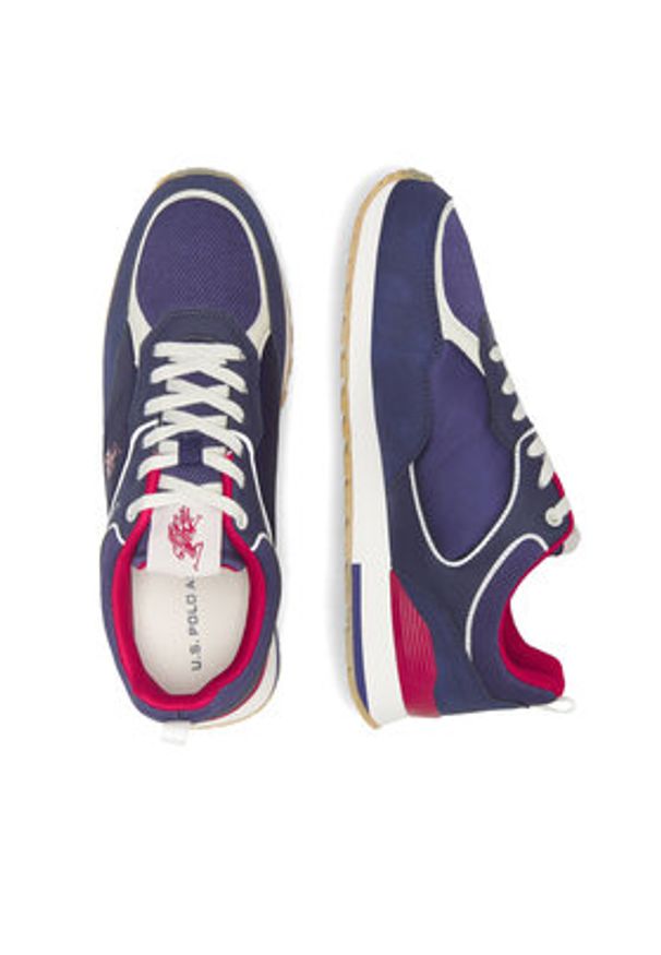 U.S. Polo Assn. Sneakersy TABRY007 Granatowy. Kolor: niebieski. Materiał: materiał