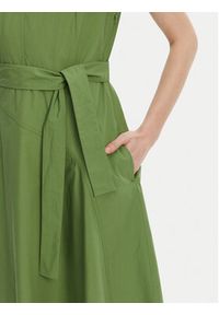 Weekend Max Mara Sukienka codzienna Magma 2515221142 Zielony Regular Fit. Okazja: na co dzień. Kolor: zielony. Materiał: bawełna. Typ sukienki: proste. Styl: casual