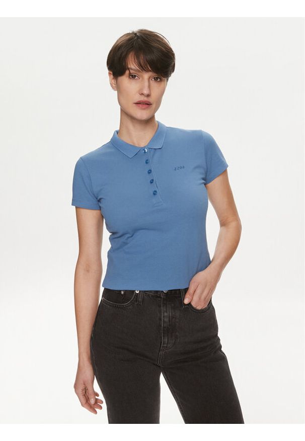BOSS - Boss T-Shirt 50475176 Niebieski Regular Fit. Kolor: niebieski