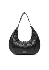 Pinko - PINKO Torebka Slouchy Hobo Big PE 25 PLTT 104295 A29J Czarny. Kolor: czarny. Materiał: skórzane