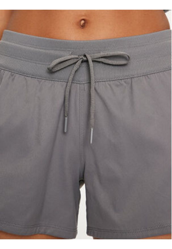 The North Face Szorty sportowe Aphrodite NF0A86YK Szary Regular Fit. Kolor: szary. Materiał: syntetyk