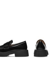Badura Loafersy WFA2588-1Z Czarny. Kolor: czarny. Materiał: skóra, lakier #7