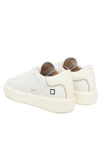 D.A.T.E. Sneakersy Sfera Calf W431-SF-CA Écru. Materiał: skóra #5