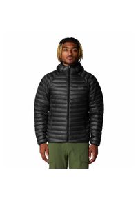 MOUNTAIN HARDWEAR - Kurtka z kapturem Mountain Hardwear Ghost Whisperer™. Typ kołnierza: kaptur. Kolor: czarny. Materiał: puch. Sport: turystyka piesza #1