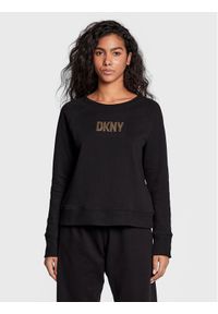 DKNY Sport Bluza DP2T9121 Czarny Regular Fit. Kolor: czarny. Materiał: bawełna. Styl: sportowy #1