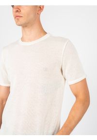 Xagon Man T-Shirt | P23 082 JX 2364 | Mężczyzna | Kremowy. Okazja: na co dzień. Kolor: kremowy. Materiał: bawełna, akryl. Styl: casual #3