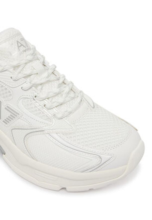 EA7 Emporio Armani Sneakersy X8X249 XK446 M0196 Biały. Kolor: biały. Materiał: materiał
