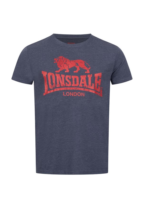 Koszulka Lonsdale Silverhill. Kolor: niebieski, czerwony, wielokolorowy. Materiał: bawełna