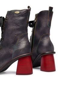 Laura Vita Botki Evcao 311 Szary. Kolor: szary. Materiał: skóra #3