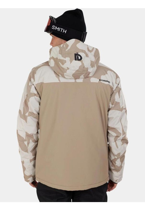 FUNDANGO - Anorak Męski Fundango Hydra ECO. Kolor: beżowy. Materiał: materiał. Sezon: zima. Sport: turystyka piesza