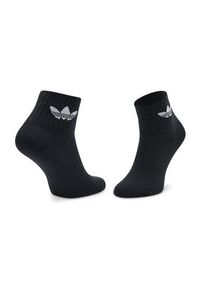 Adidas - adidas Skarpety długie Ankle HK7186 Czarny. Kolor: czarny. Materiał: materiał