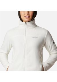 columbia - Bluza polarowa turystyczna damska Columbia Fast Trek II. Kolor: biały. Materiał: polar. Sport: turystyka piesza
