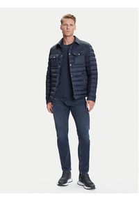 BOSS Kurtka przejściowa H-Dahanso 50540456 Granatowy Regular Fit. Kolor: niebieski. Materiał: syntetyk #6