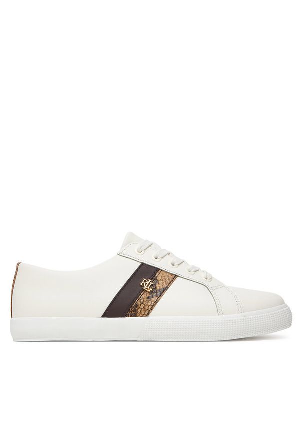 Lauren Ralph Lauren - Sneakersy LAUREN RALPH LAUREN. Kolor: biały
