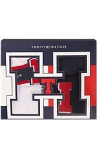 ZEAGLE - Eleganckie Skarpetki Unisex Tommy Hilfiger - Zestaw Prezentowy 43-46. Kolor: czerwony, niebieski, wielokolorowy. Materiał: poliamid, bawełna, elastan #1