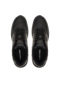 Calvin Klein Sneakersy City Runner Laceup Lth Mix HM0HM02309 Czarny. Kolor: czarny. Materiał: skóra #2