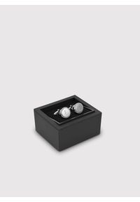 Pako Lorente - PAKO LORENTE – Srebrne spinki do mankietów. Kolor: srebrny #3