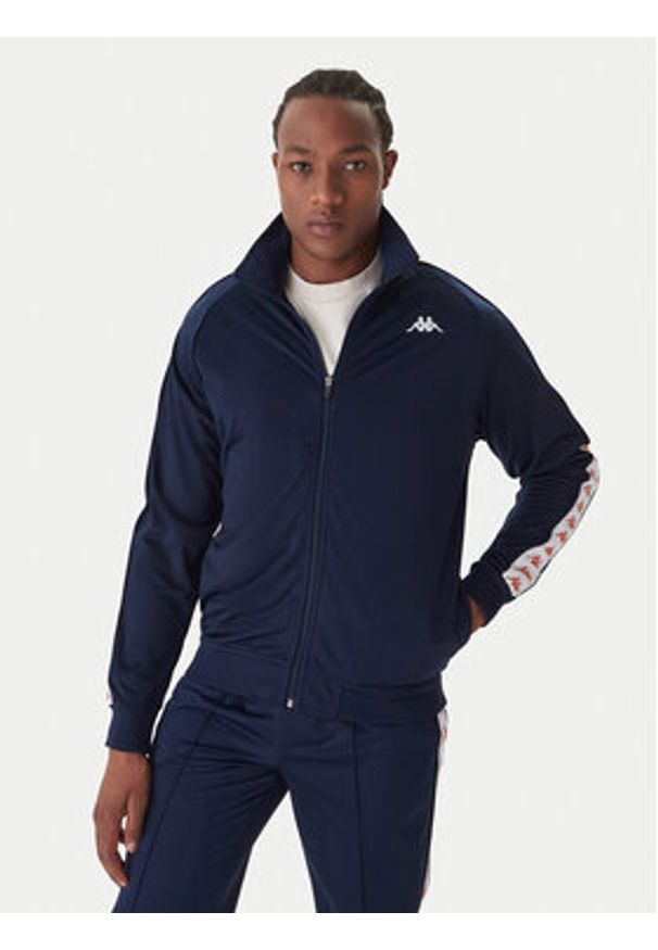Kappa Dres 3500060 Granatowy Regular Fit. Kolor: niebieski. Materiał: syntetyk