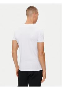 Emporio Armani Underwear T-Shirt 111035 4R517 00010 Biały Slim Fit. Kolor: biały. Materiał: bawełna