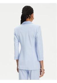 Imperial Marynarka JU25JAW Błękitny Slim Fit. Kolor: niebieski. Materiał: syntetyk #4