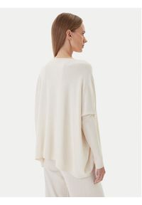 Kontatto Sweter 3M0802C Écru Relaxed Fit. Materiał: syntetyk #5