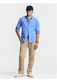 Polo Ralph Lauren Koszula 710937994007 Niebieski Slim Fit. Typ kołnierza: polo. Kolor: niebieski. Materiał: bawełna #3