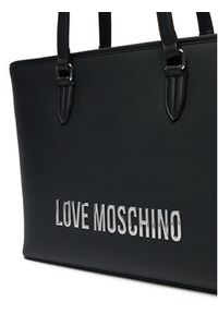 Love Moschino - LOVE MOSCHINO Torebka JC4190PP1MKD000B Czarny. Kolor: czarny. Materiał: skórzane