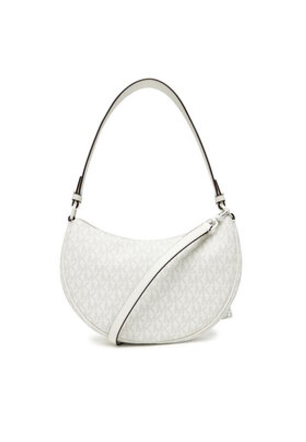 MICHAEL Michael Kors Torebka Kyla 32T5T8QU1B Biały. Kolor: biały. Materiał: skórzane