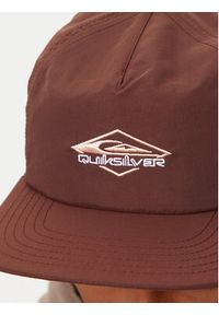 Quiksilver Czapka z daszkiem AQYHA05454 Brązowy. Kolor: brązowy. Materiał: materiał #3