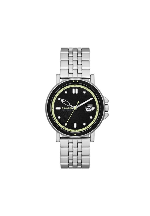 Skagen Zegarek Signatur Sport SKW6919 Srebrny. Kolor: srebrny. Styl: sportowy